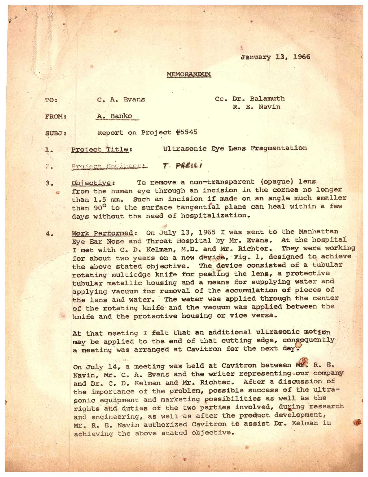 1966 memorandum